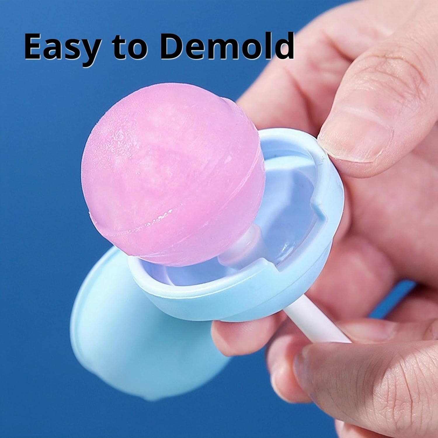 Lollipop Ice Cube Tray Macaron Ice Ball Maker ( 1 Pcs )